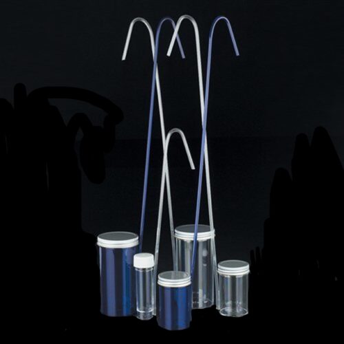 Dipper 250ml Container with Handle PS/ME Blue Sterile Single Wrap (50)
