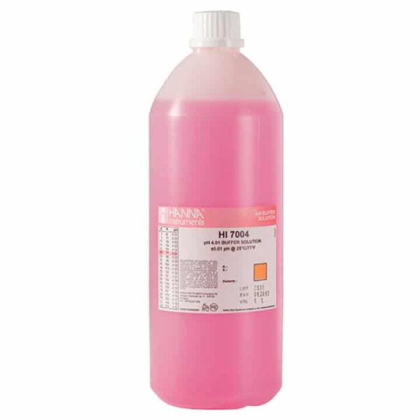 pH buffer solution 4 01 1 litre bottle