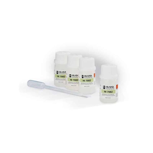 HI-7082 Electrolyte Solution 3 5M KCL  4 x 30 mL bottles