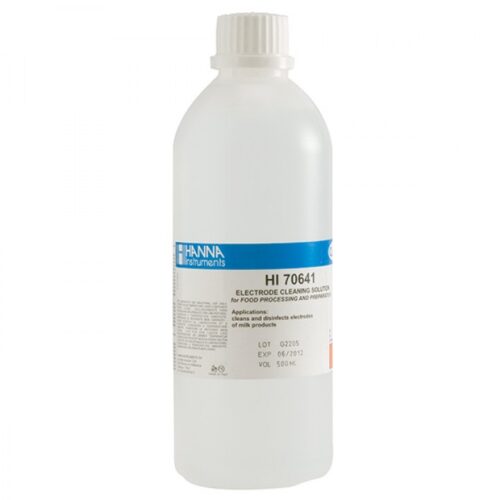 Electrode Cleaning Solution for Dairy Products