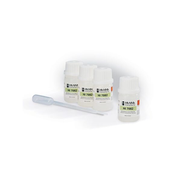 HI-7082 Electrolyte Solution 3 5M KCL  4 x 30 mL bottles