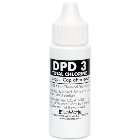 DPD3 Total Chlorine Liquid Solution 30ml
