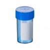 Container 60ml,PP Screw Cap Sterile Blue box of 700