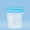 Container 90ml transparent  graduated  screw cap  non-sterile 200