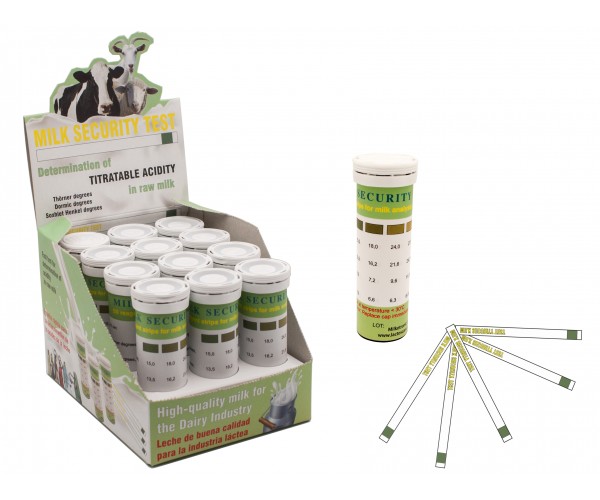Milk Titratable Acidity Test Strips - 600 strips Milk Titratable Acidity Test Strips - 600 strips