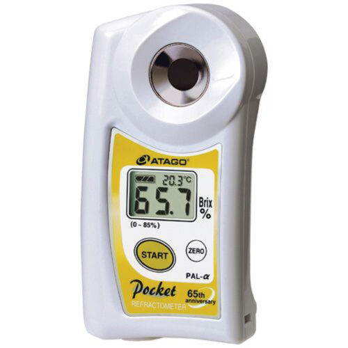 Atago PAL-ALPHA Digital Pocket Refractometer 0,0 to 85,0 BRIX Atago PAL-ALPHA Digital Pocket Refractometer 0,0 to 85,0 BRIX