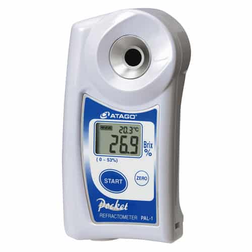 Refractometer PAL-1 0-53Pct. BRIX Digital Hand-held