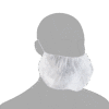 Beard Snood Mask White Non-Woven Pack of 100