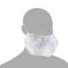 Beard Snood Mask White Non-Woven Pack of 100