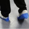 Overshoes AntiSlip 16 XL Blue-White Pack of 100 Overshoes AntiSlip 16 XL Blue-White Pack of 100