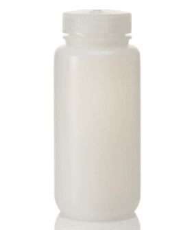 Nalgene 500ml Wide-Mouth HDPE Economy Bottles with Closure pk48