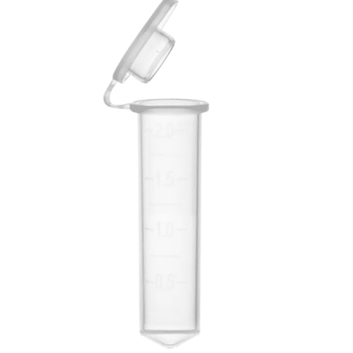 Microtubes 2ml Graduated  Leakproof  Cap 500