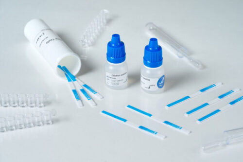 IC Buffalo  Rapid dip-stick test to detect the presence of cows milk in buffalos milk  25 Tests