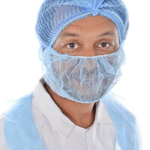 Beard Cover 1000units Various Colours-White