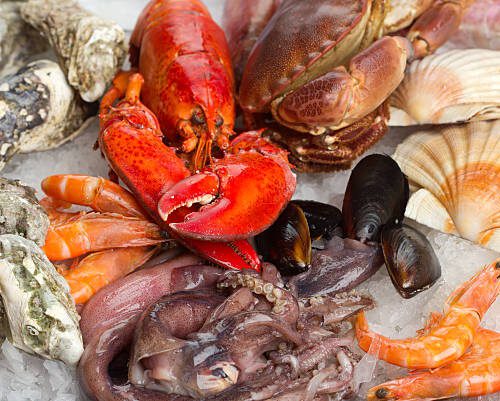 Allergen Crustaceans Food and Surfaces