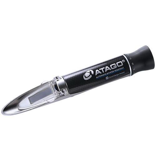 Refractometer Master ALPHA 0-33% BRIX, ATC, IP65, Metal