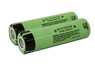 Panasonic NCR18650B Green Li-Ion 18650 Rechargeable Battery - 3.7 V 3400 mAh Lithium cell (Sold Individually)