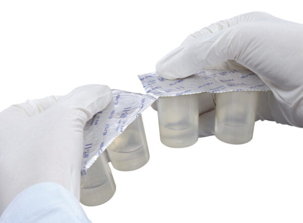 Dilution Rack PBS Sterile for Microbiology Serial Dilution 128vials