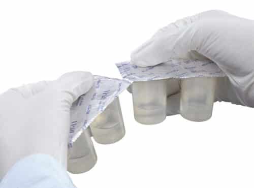 Dilution Rack PBS Sterile for Microbiology Serial Dilution 128vials