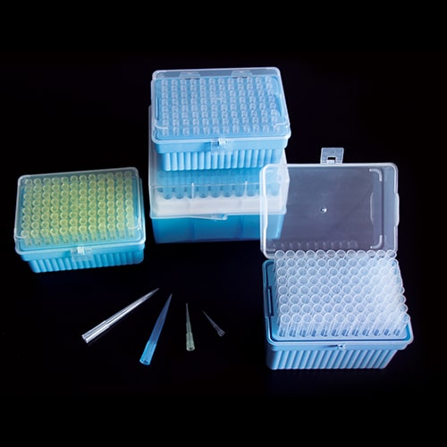 Pipette Tip 1000ul Universal -Racked-Sterile-DNase/RNase Free Blue 600