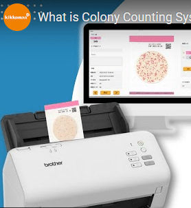 Colony Counting System for Easy Plate Scanner and Software