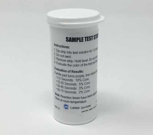 Peroxide VHL Test Strip 0-10   vial of 50