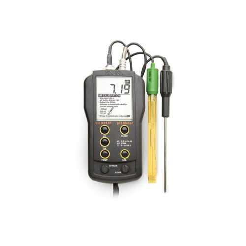 HI-8314-1 PH METER WITH ELECTRODE AND TEMPERATURE PROBE