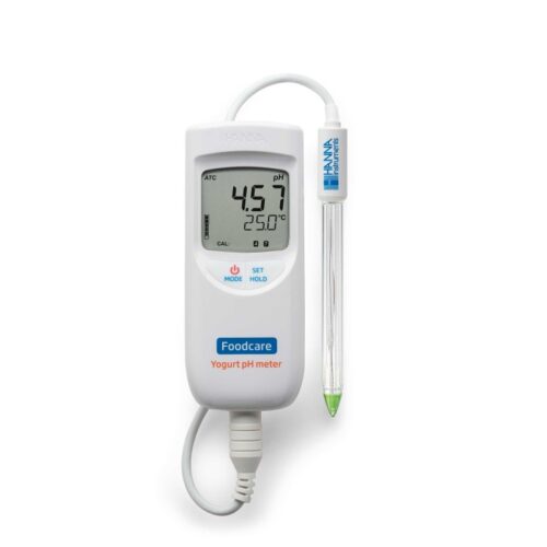 HI-99164 PORTABLE PH/TEMPERATURE METER FOR YOGURT ANALYSIS