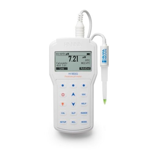 pH and Temperature meter general purpose Foodcare HI-98161