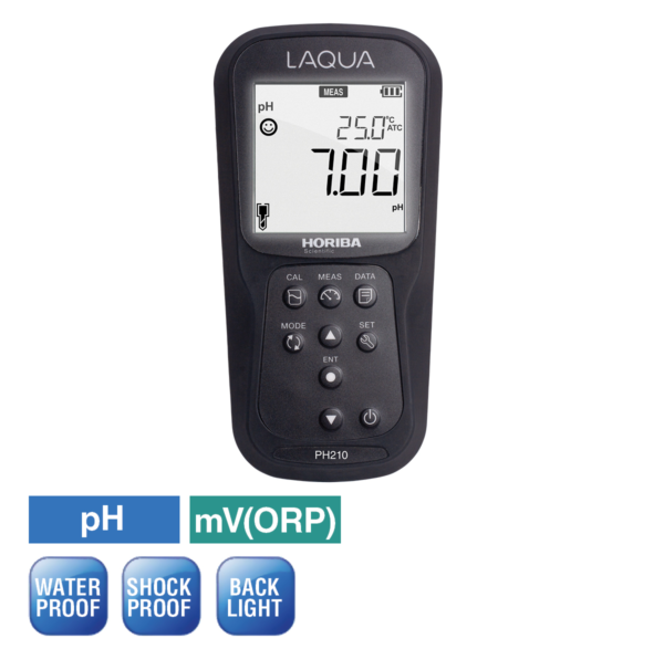 pH/ORP/Temperature Meter LAQUA PH210 with Carry Case pH/ORP/Temperature Meter LAQUA PH210 with Carry Case