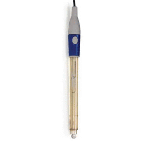 General Purpose Plastic-body Double Junction Gel-Filled pH Combination Electrode, 12x90mm, BNC connector, 1m cable