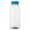 Bottle, 250 ml, clear, PET, 38 mm, slight blue, foam liner Cap Box of 53