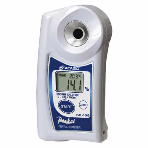 Salinity Digital Refractometer 0-33% PAL-106S