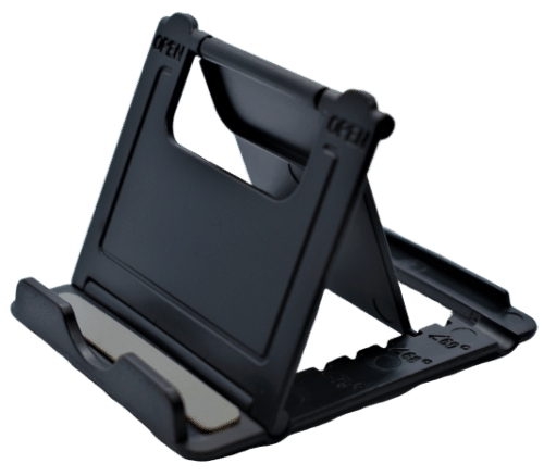 Adjustable Folding Tablet -Phone Stand Black