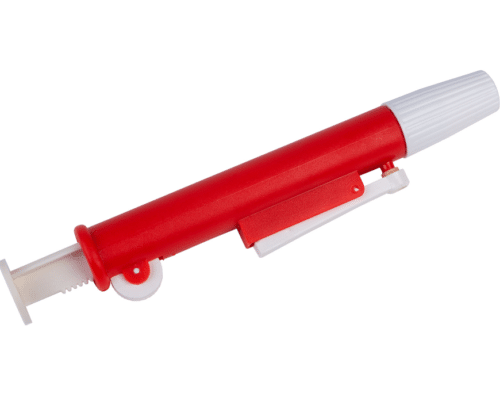 Pipette Filler 25ml - Colour Coded Red