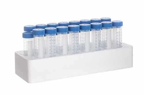 Centrifuge Tube 50ml Sterile Skirted Racked