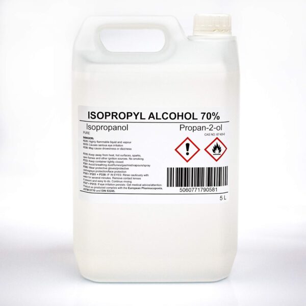 IPA70 Isopropyl Alcohol 5ltr