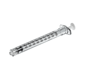 1ml Luer-Lok Syringe BD Sterile- Single Use Pack of 100