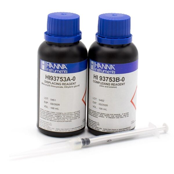 Chloride, Mercury (II) Thiocyanate Method, 300 tests