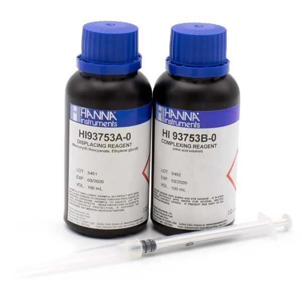 Chloride, Mercury (II) Thiocyanate Method, 300 tests