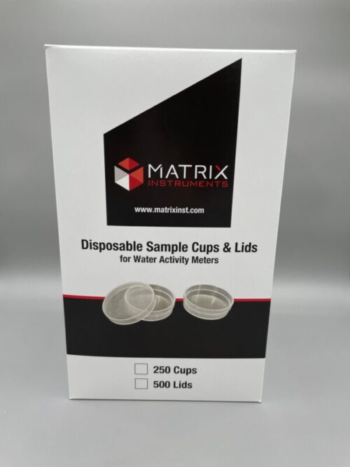 Water Activity 15ml Sample Cups and Lids 500units