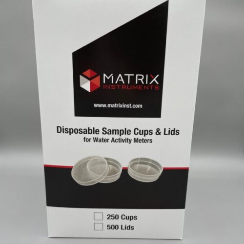 Water Activity Sample Cups and Lids 500units