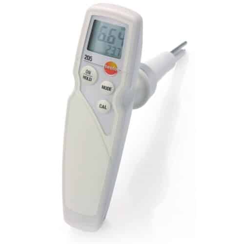 Testo 205 T-bar pH Meter