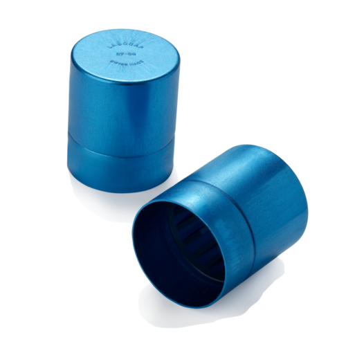 ErlenMeyer Conical Flask Cap - LABOCAP Blue 37-39 mm pk of 10