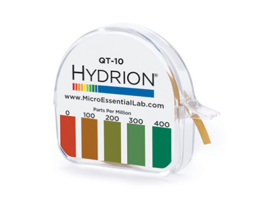 Hydrion QT-10 Quat Dispenser 0-400PPM Hydrion QT-10 Quat Dispenser 0-400PPM
