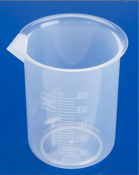 Plastic 250ml Measuring Beaker
