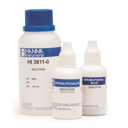 Akalinity Test Kit - Replacement Reagents 100tests HI-3811-100 Akalinity Test Kit - Replacement Reagents 100tests HI-3811-100