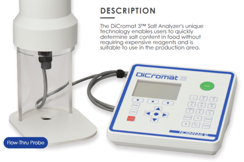 DiCromat 3 Salt Analyser 240V - Flow-thru Probe - 50 Channel