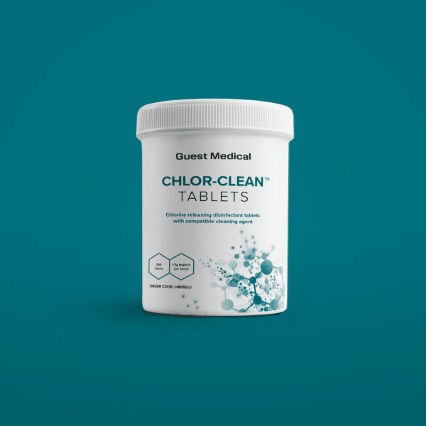 Chlor-Clean Tablets - 200 tablets per tub, 6 tubs per carton