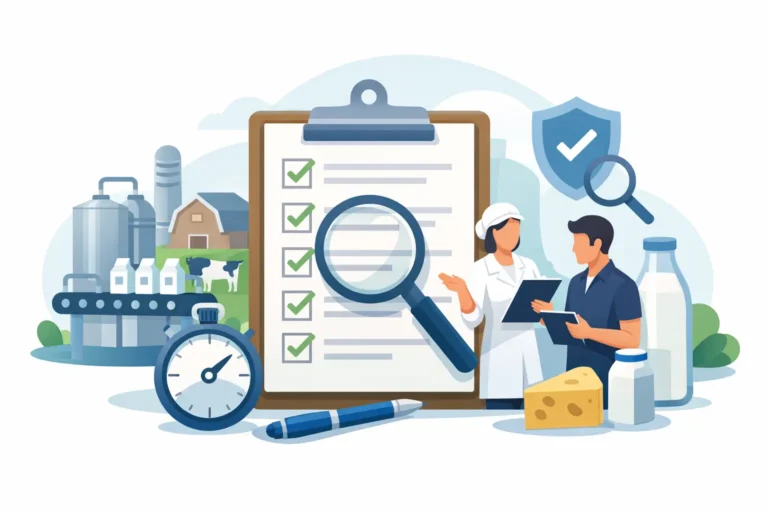 Dairy Processor Audit Prep Checklist